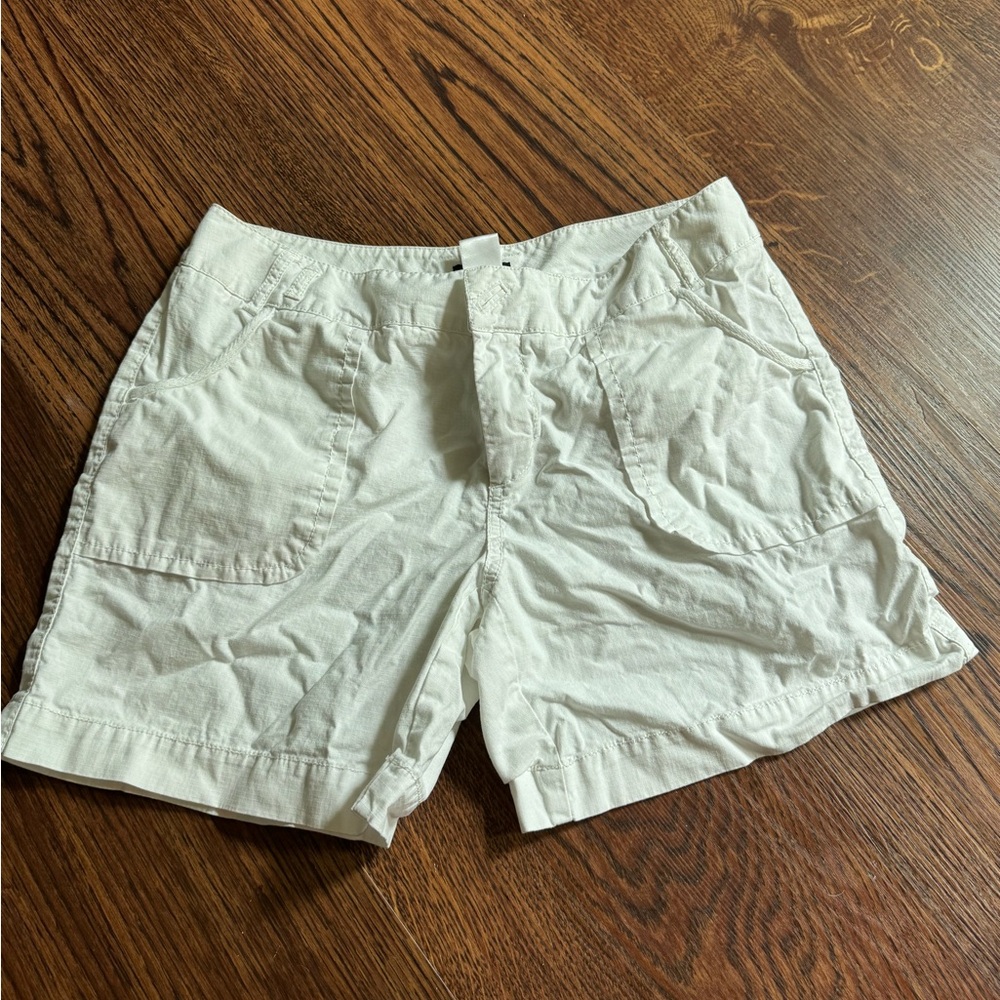 Madison Crisp White Shorts